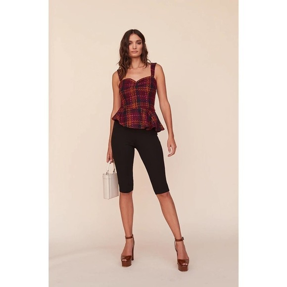 Revolve LPA Women's XXS Black Vittora Short Biker High Rise Elasticized Waist - Picture 5 of 15